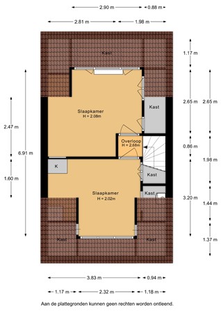 Van Arckelweg 45, 3927 BP Renswoude - Van Arckelweg 45 - 2e verdieping - 2D.jpg