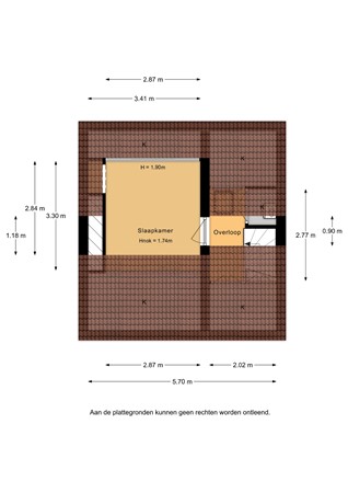 Eikenlaan 21, 3927 AG Renswoude - Eikenlaan 21 - 2e verdieping - 2D.jpg