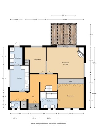 Overbosch 8, 3927 GA Renswoude - Overbosch 8 - Begane grond - 2D.jpg