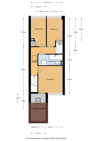 Molecaten 27, 3772 LH Barneveld - Molecaten 27 - 1e verdieping - 2D.jpg