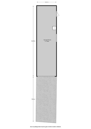 Molenstraat 192, 6712 CX Ede - Molenstraat 192 - Garage_Studio - 2D.jpg