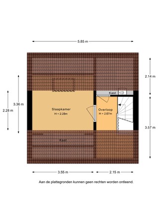Wilgenlaan 13, 3927 AA Renswoude - Wilgenlaan 13 - 1e verdieping - 2D.jpg