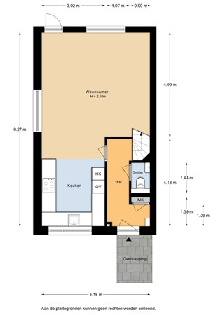 Steneveld 52, 6715 HB Ede - Steneveld 52 - Begane grond - 2D.jpg