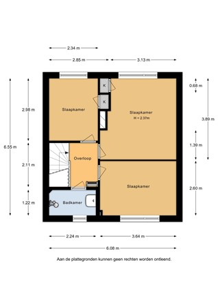 Achterstraat 47A, 6741 BR Lunteren - Achterstraat 47A - 1e verdieping - 2D.jpg