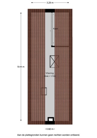 Hortensiastraat 41, 6744 AA Ederveen - Hortensiastraat 41 - Vliering - 2D.jpg
