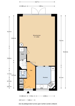 Veldjeshof 13, 6744 VB Ederveen - Veldjeshof 13 - Begane grond - 2D.jpg