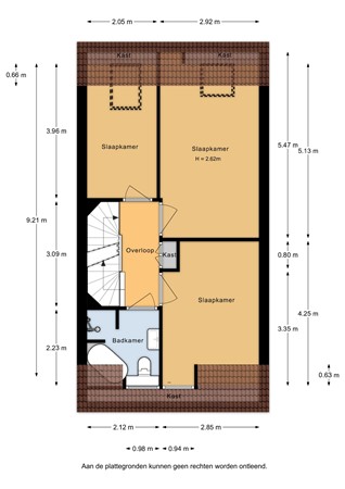 Veldjeshof 13, 6744 VB Ederveen - Veldjeshof 13 - 1e verdieping - 2D.jpg