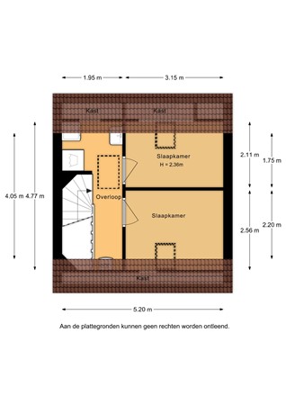 Veldjeshof 13, 6744 VB Ederveen - Veldjeshof 13 - 2e verdieping - 2D.jpg