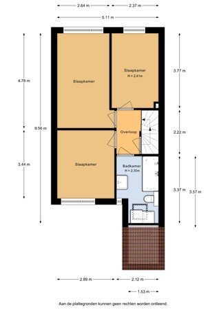 Wilgenlaan 58, 3927 AM Renswoude - Wilgenlaan 58 - 1e verdieping - 2D.jpg