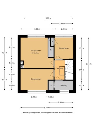 Meikade 16E, 6718 VJ Ede - Meikade 16E - 1e verdieping - 2D.jpg