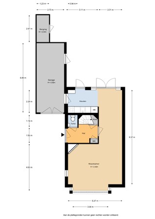 Van Hamallaan 27, 3927 DH Renswoude - Van Hamallaan 27 - Begane grond - 2D.jpg