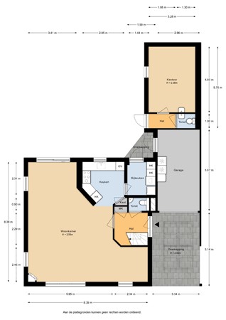 Van Delenerf 11, 6733 AZ Wekerom - Van Delenerf 11 - Begane grond - 2D.jpg
