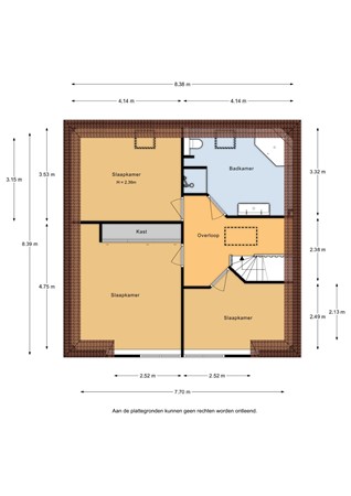 Van Delenerf 11, 6733 AZ Wekerom - Van Delenerf 11 - 1e verdieping - 2D.jpg