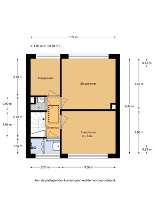 Boumanlaan 11, 6731 AL Otterlo - Boumanlaan 11 - 1e verdieping - 2D.jpg