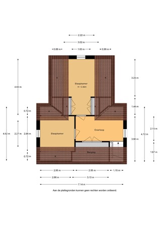 Wekeromse Buurtweg 3, 6733 BE Wekerom - Wekeromse Buurtweg 3 - 2e verdieping - 2D.jpg