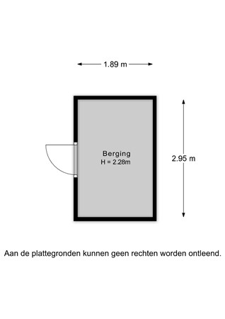 Stationsstraat 15B, 6741 DH Lunteren - Stationsstraat 15B - Berging - 2D.jpg