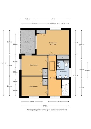 Pakhuisweg 10, 6718 XJ Ede - Pakhuisweg 10 - 1e verdieping - 2D.jpg