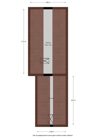 Pakhuisweg 10, 6718 XJ Ede - Pakhuisweg 10 - Garage Vliering - 2D.jpg