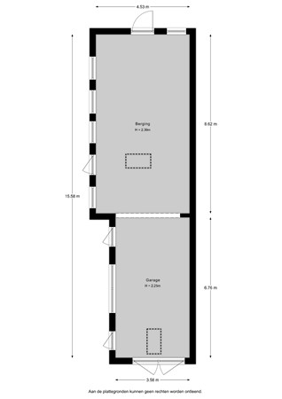 Pakhuisweg 10, 6718 XJ Ede - Pakhuisweg 10 - Garage Begane grond - 2D.jpg