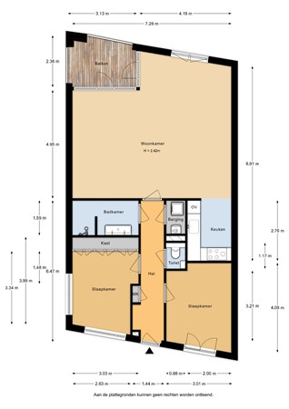 Doelenstraat 5, 6711 AR Ede - Doelenstraat 5 - Appartement - 2D.jpg