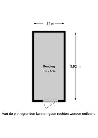 Doelenstraat 5, 6711 AR Ede - Doelenstraat 5 - Berging - 2D.jpg