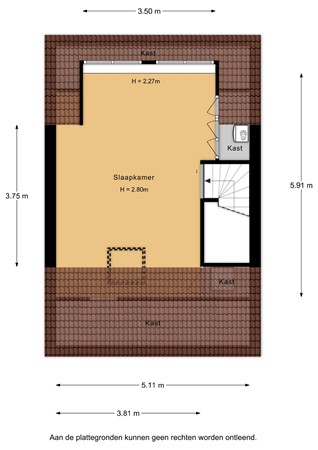 De Hooyer 35, 6733 EM Wekerom - De hooyer 35-2e verdieping - 2D.jpg