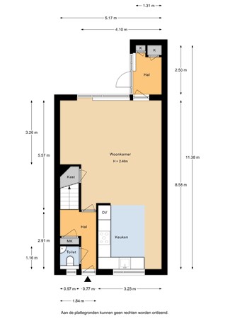 Hindelaan 10, 6741 RC Lunteren - Hindelaan 10 - Begane grond - 2D.jpg