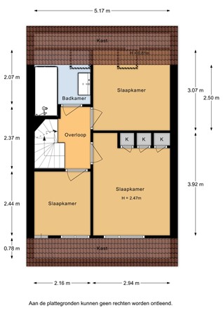 Hindelaan 10, 6741 RC Lunteren - Hindelaan 10 - 1e verdieping - 2D.jpg