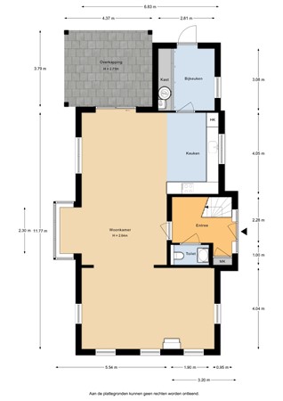Kraatsweg 66C, 6732 AM Harskamp - Kraatsweg 66C - Begane grond - 2D.jpg
