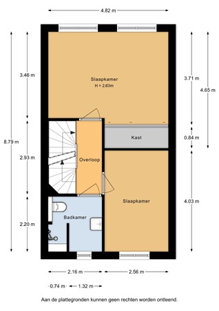 Hoenwaard 56, 6718 NC Ede - Hoenwaard 56 - 1e verdieping - 2D.jpg