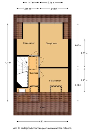 Hoenwaard 56, 6718 NC Ede - Hoenwaard 56 - 2e verdieping - 2D.jpg