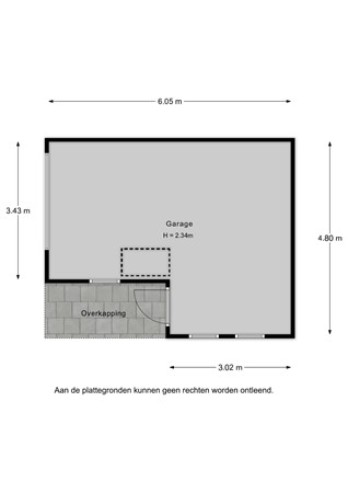 Vleermuislaan 56, 6741 AZ Lunteren - Vleermuislaan 56 - Garage - 2D.jpg