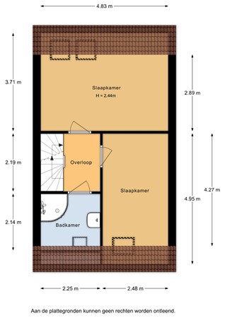 Wormgoorlaan 8, 6732 CC Harskamp - Wormgoorlaan 8 - 1e verdieping - 2D.jpg