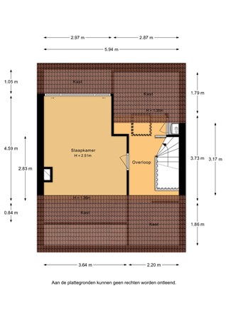 Sportparklaan 12, 3927 AS Renswoude - Sportparklaan 12 - 2e verdieping - 2D.jpg