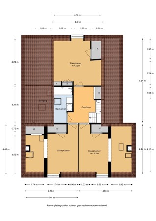 Dorpsstraat 26, 3927 BD Renswoude - Dorpsstraat 26 - 1e verdieping - 2D.jpg