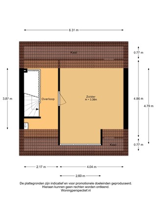 Schoolstraat 48, 6744 WS Ederveen - Schoolstraat 48 - 1e verdieping - 2D.jpg