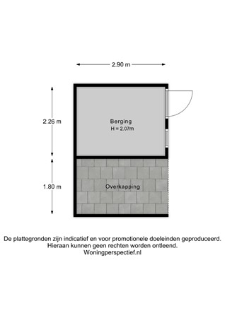 Hortensiastraat 5, 6744 AA Ederveen - Hortensiastraat 5 - Berging - 2D.jpg