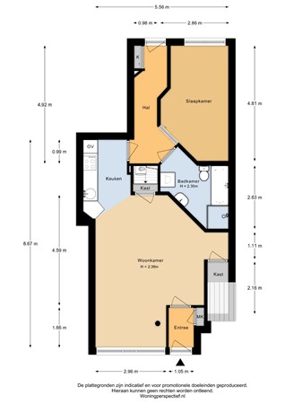 Edeseweg 71B, 6733 AC Wekerom - Edeseweg 71 B - Begane grond - 2D.jpg