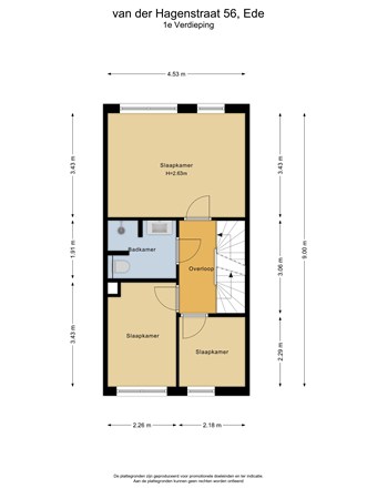 Van der Hagenstraat 56, 6717 DE Ede - 1e_Verdieping.jpg