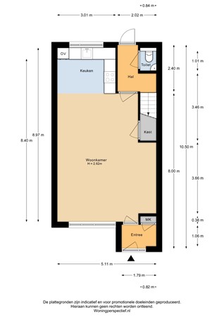 Jongkindstraat 13, 6717 MS Ede - Jongkindstraat 13 - Begane grond - 2D.jpg
