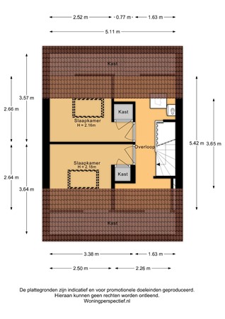 Jongkindstraat 13, 6717 MS Ede - Jongkindstraat 13 - 2e verdieping - 2D.jpg