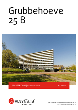 Brochure -  - Grubbehoeve 25B, 1103 GG Amsterdam
