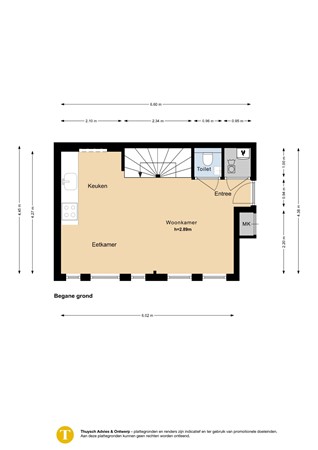 Floor plan - Retiefstraat 7A, 1092 VV Amsterdam 