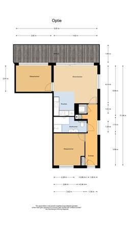 Floor plan - Amstelvlietstraat 347, 1096 GG Amsterdam 