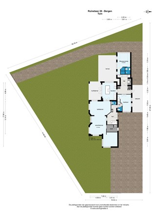 Floor plan - Ruïnelaan 38, 1861 LL Bergen (Nh) 