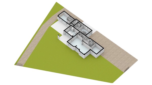 Floor plan - Ruïnelaan 38, 1861 LL Bergen (Nh) 