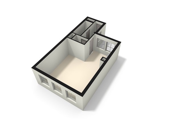 Floor plan - Prinsengracht 236F, 1016 HE Amsterdam 