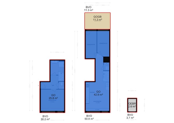 Plattegrond - Bloedstraat 15, 1012 BS Amsterdam - 121898_NEN.jpg