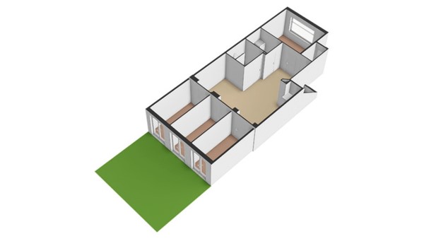 Plattegrond - Bonairestraat 80H, 1058 XL Amsterdam - 125146_T_3d_NW.jpg