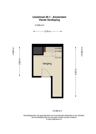 Plattegrond - IJselstraat 46-1, 1078 CK Amsterdam - 126508_VV.jpg